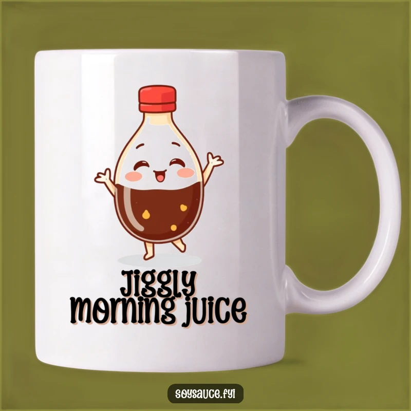 Funny Dancing Soy Sauce Bottle Mug: Shake Up Your Mornings with This Hilarious Condiment Cup