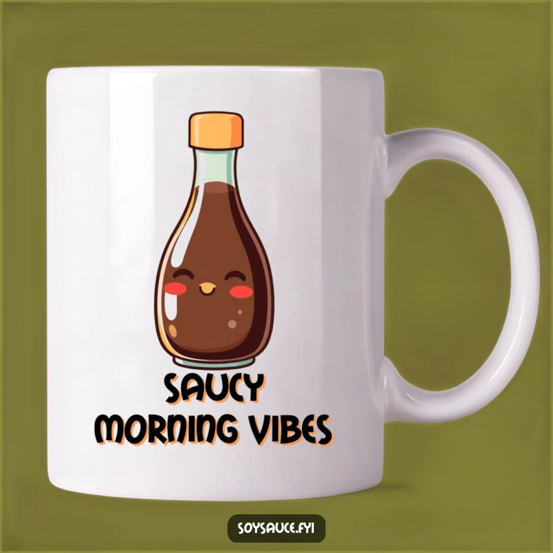 Funny Soy Sauce Mug: Add Flavor to Your Day, Perfect Umami Gift