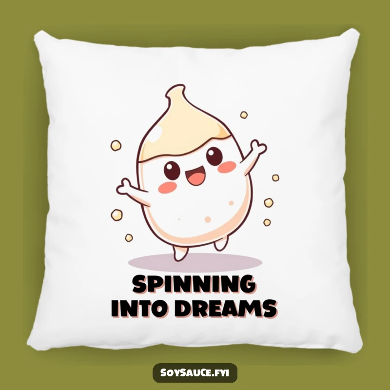 Funny Kawaii Soy Sauce Spin Pillow: Add a Bounce to Your Comfort