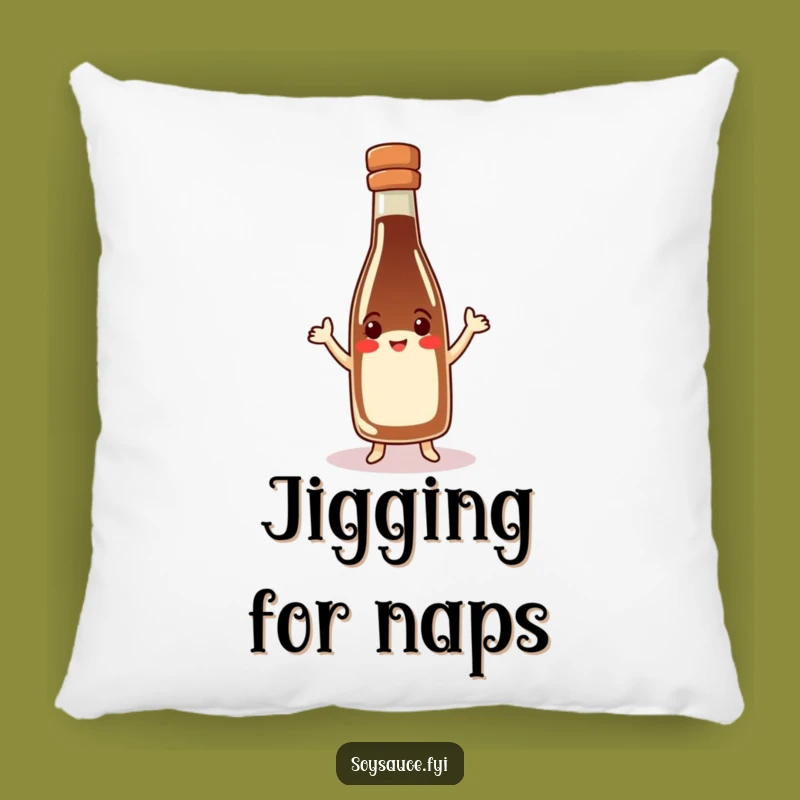 Funny Soy Sauce Bottle Pillow: Jigging Comfort for a Hilariously Cozy Space!