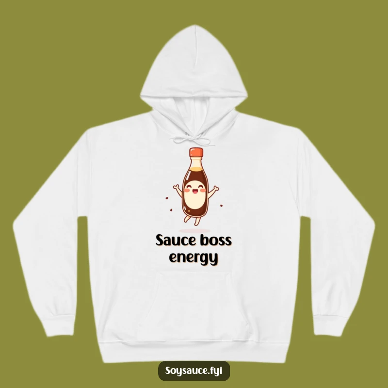 Funny Giggling Soy Sauce Pirouette Hoodie - Cozy & Hilarious Gift!