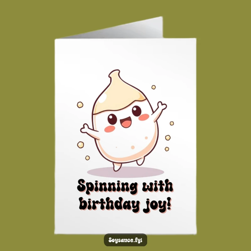 Free Printable Kawaii Soy Sauce Birthday Card - Fun Downloadable Gift for Spin Masters