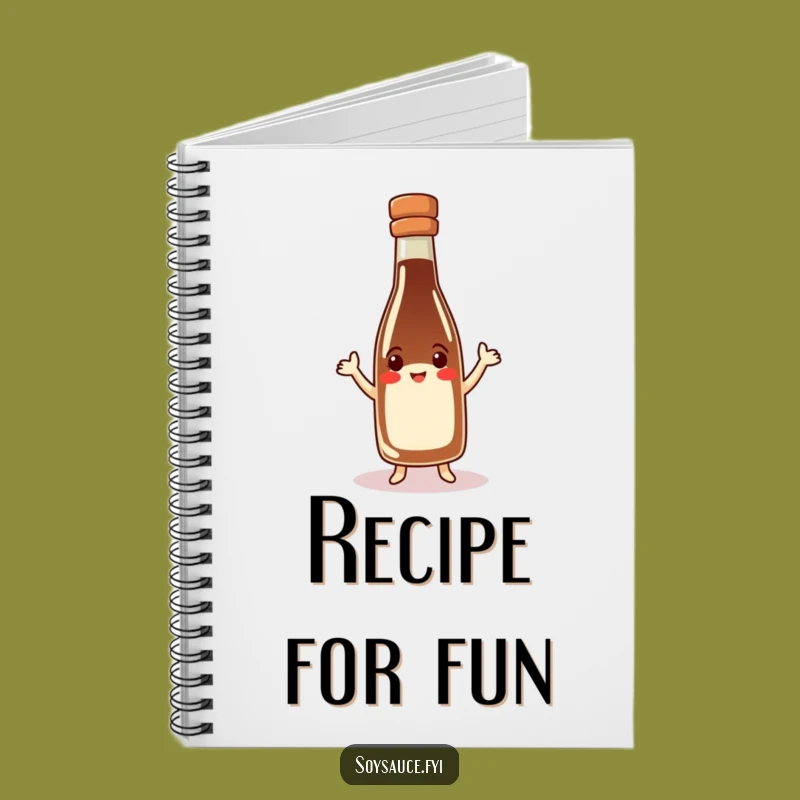 Funny Soy Sauce Bottle Notebook: Jot Down Ideas with a Hilarious Jig!