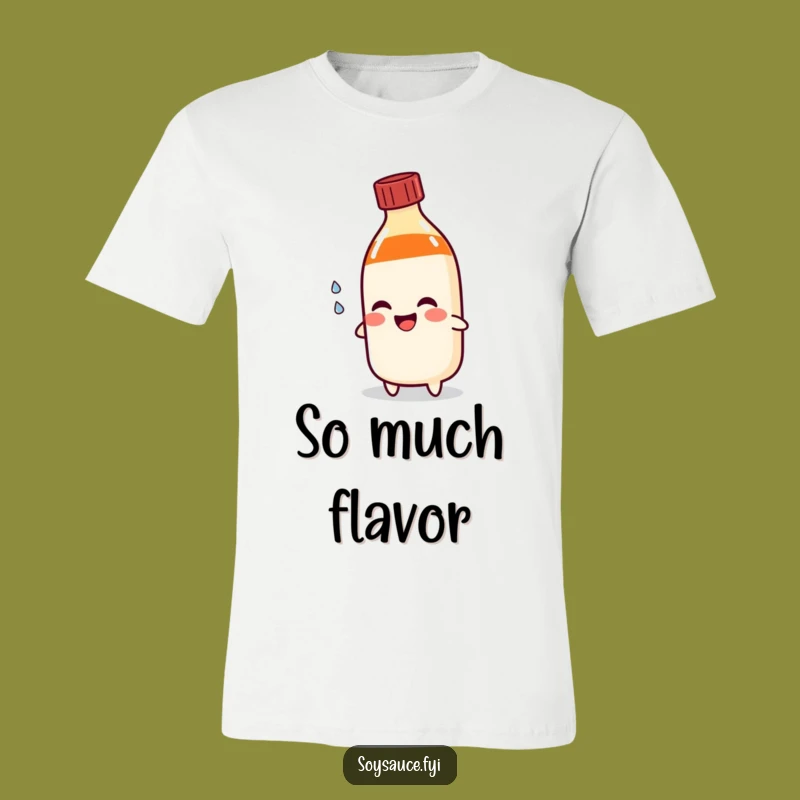 Funny Soy Sauce Tear T-Shirt - Wear Your Emotions with a Splash of Humor