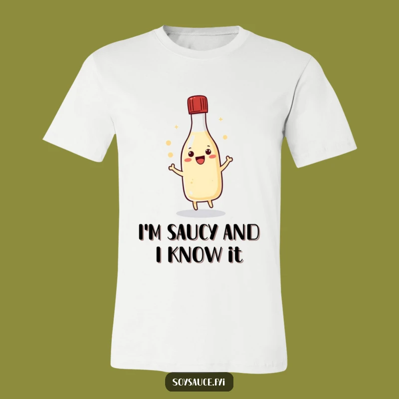 Funny Kawaii Soy Sauce Dance T-Shirt - Hilarious Apparel for Foodie Fun