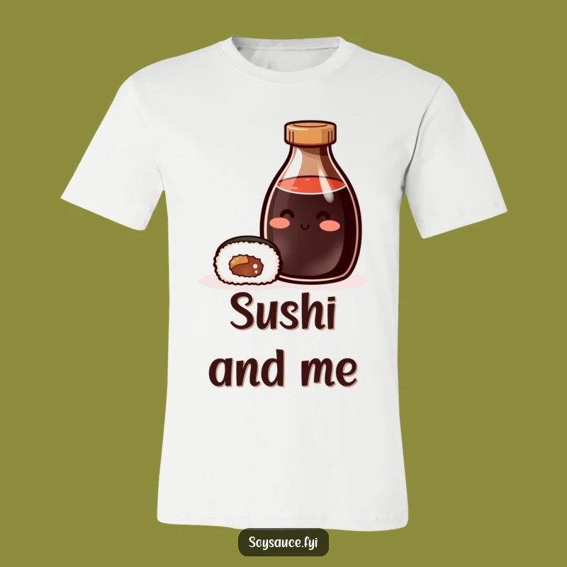 Funny Content Soy Sauce & Sushi T-Shirt: Wear Your Delicious Vibes!
